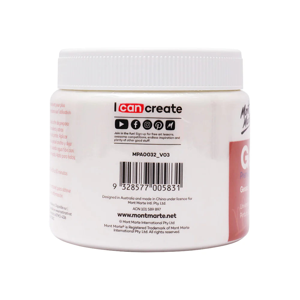 Mont Marte Gesso Tub 500ml