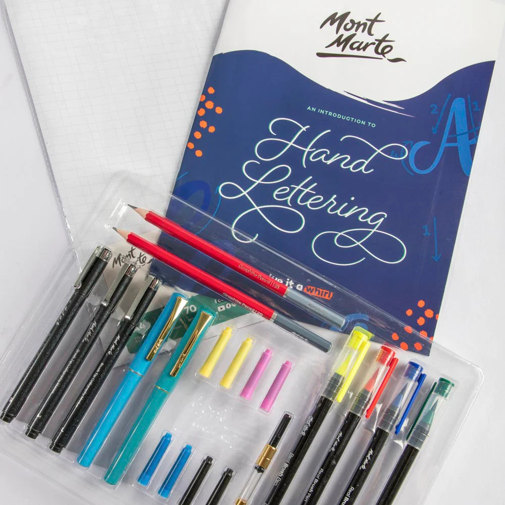 Mont Marte Hand Lettering Kit 26pc