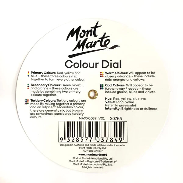 Mont Marte Mini Colour Wheel Dial