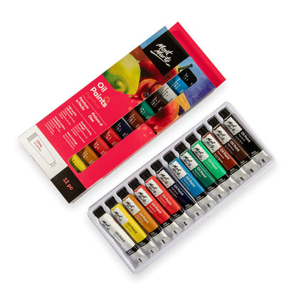 Mont Marte Oil Paints 12pce x 12ml