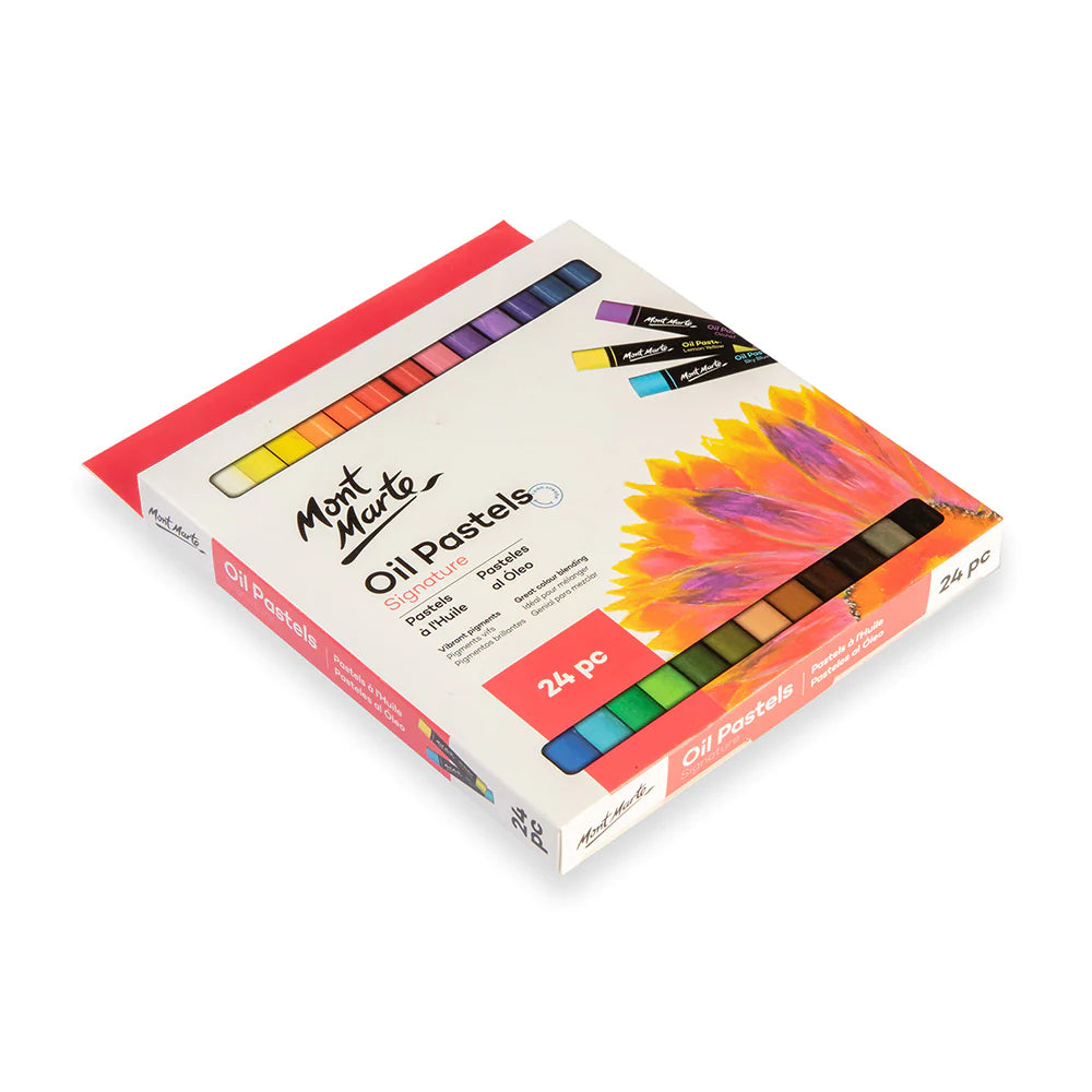 Mont Marte Oil Pastels 24 pce