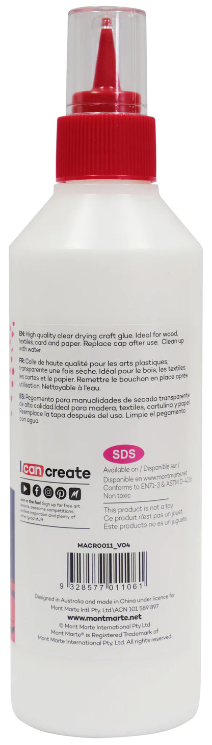 Mont Marte PVA Craft Glue 250g