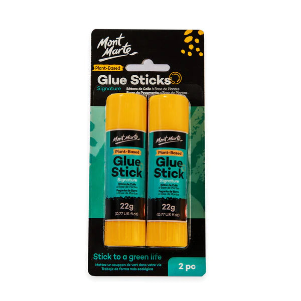 Mont Marte Plant Based Glue Stick 2pce