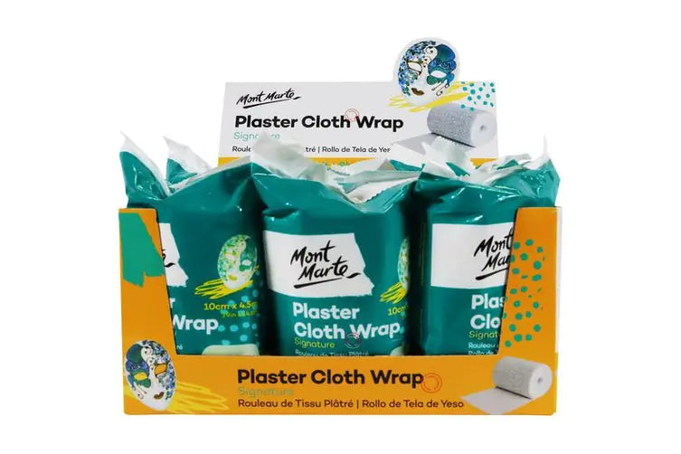 Mont Marte Plaster Cloth Wrap 10cm x 4.6m