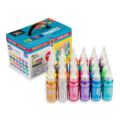 Mont Marte Poster Paint 24pc x 60ml