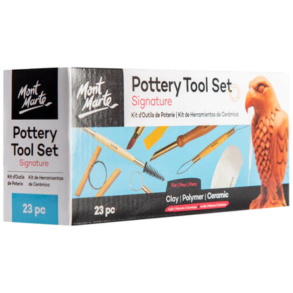 Mont Marte Pottery Tool Set 23pc