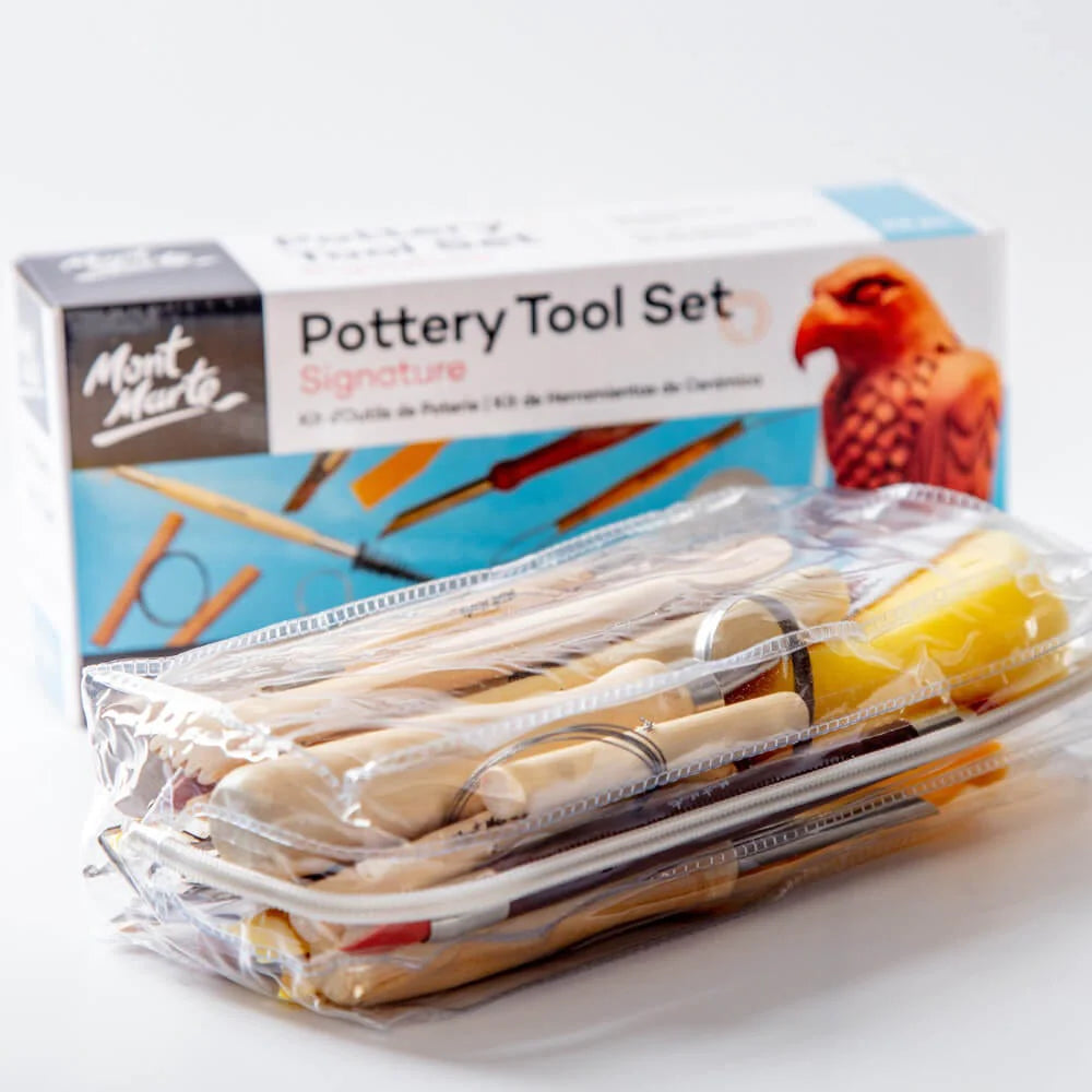 Mont Marte Pottery Tool Set 23pc