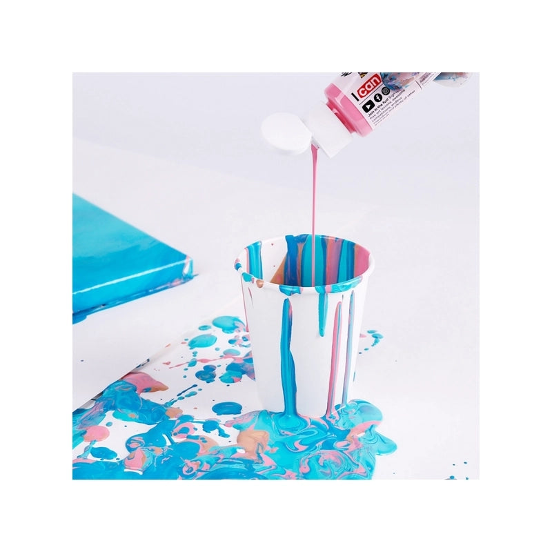 Mont Marte Pouring Acrylic 60ml 4pce - Flamingo - #product_vendor