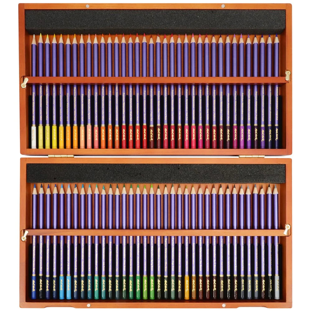 Mont Marte Premium Watercolour Pencils Box Set 72pce