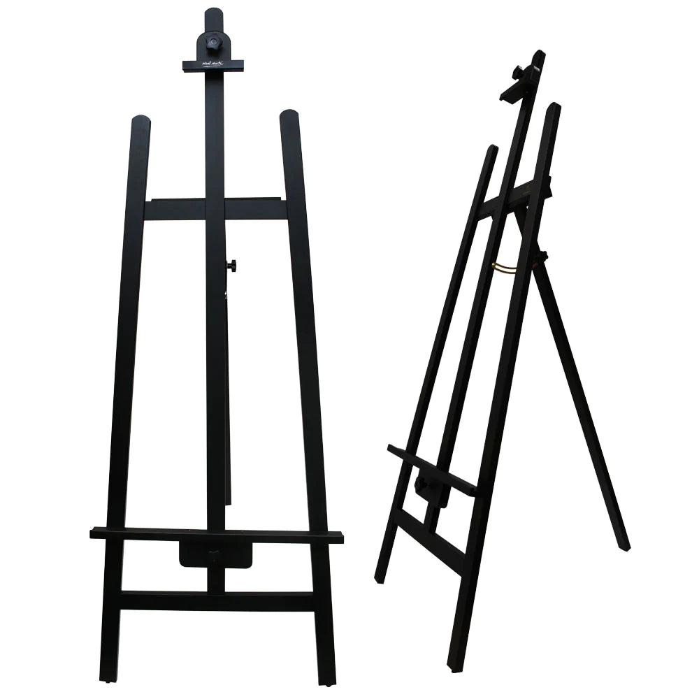 Mont Marte Rear Support Easel Black