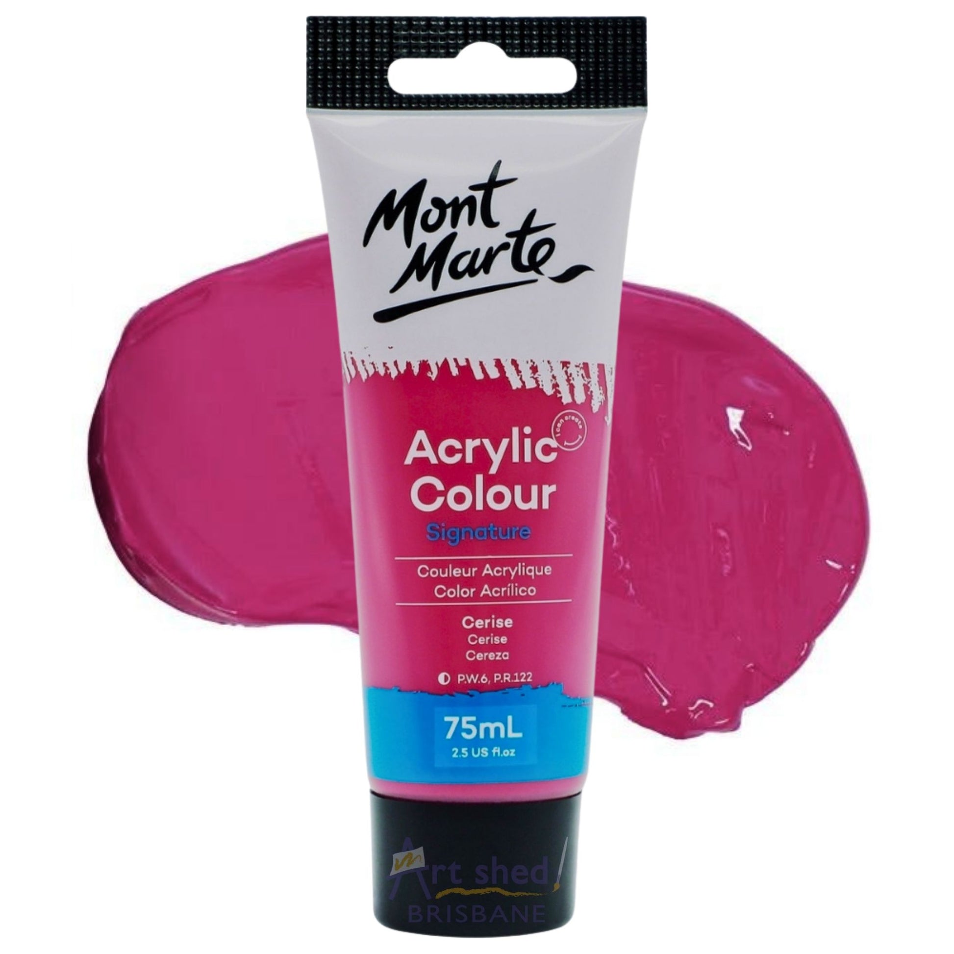 Mont Marte Signature Acrylic Paint 75ml Cerise