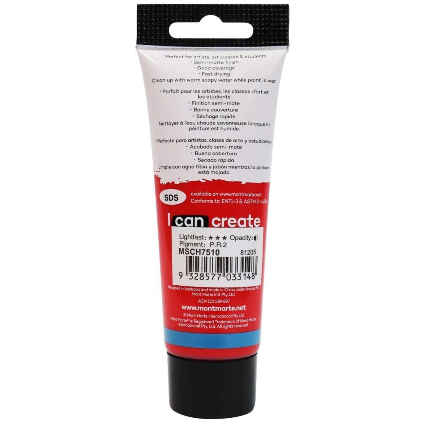 Mont Marte Signature Acrylic Paint 75ml