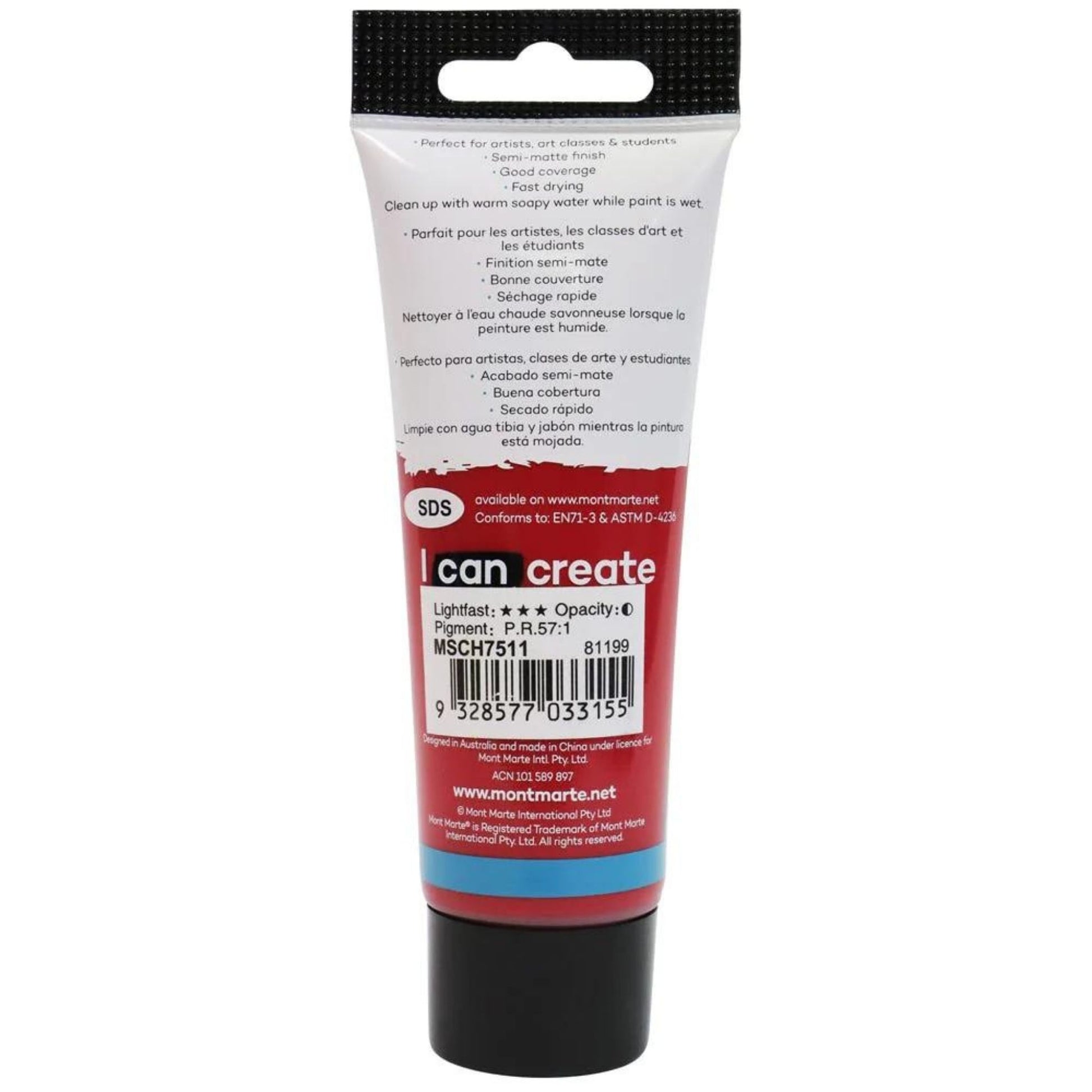 Mont Marte Signature Acrylic Paint 75ml