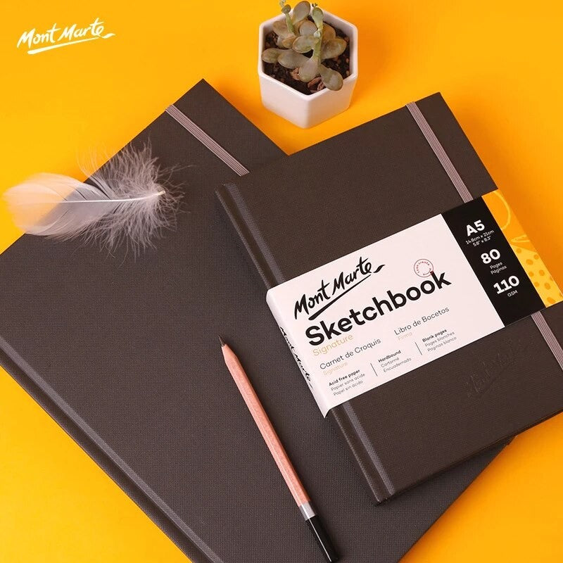 Mont Marte Signature Hardbound Sketch Book 110gsm