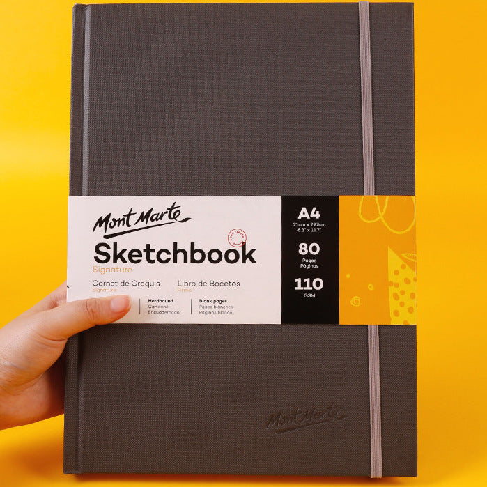 Mont Marte Signature Hardbound Sketch Book 110gsm