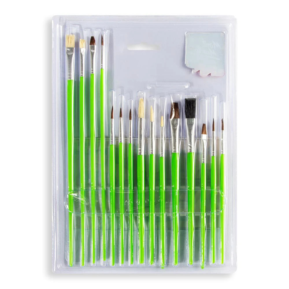 Mont Marte Silver Series Paint Brush Set 15pce