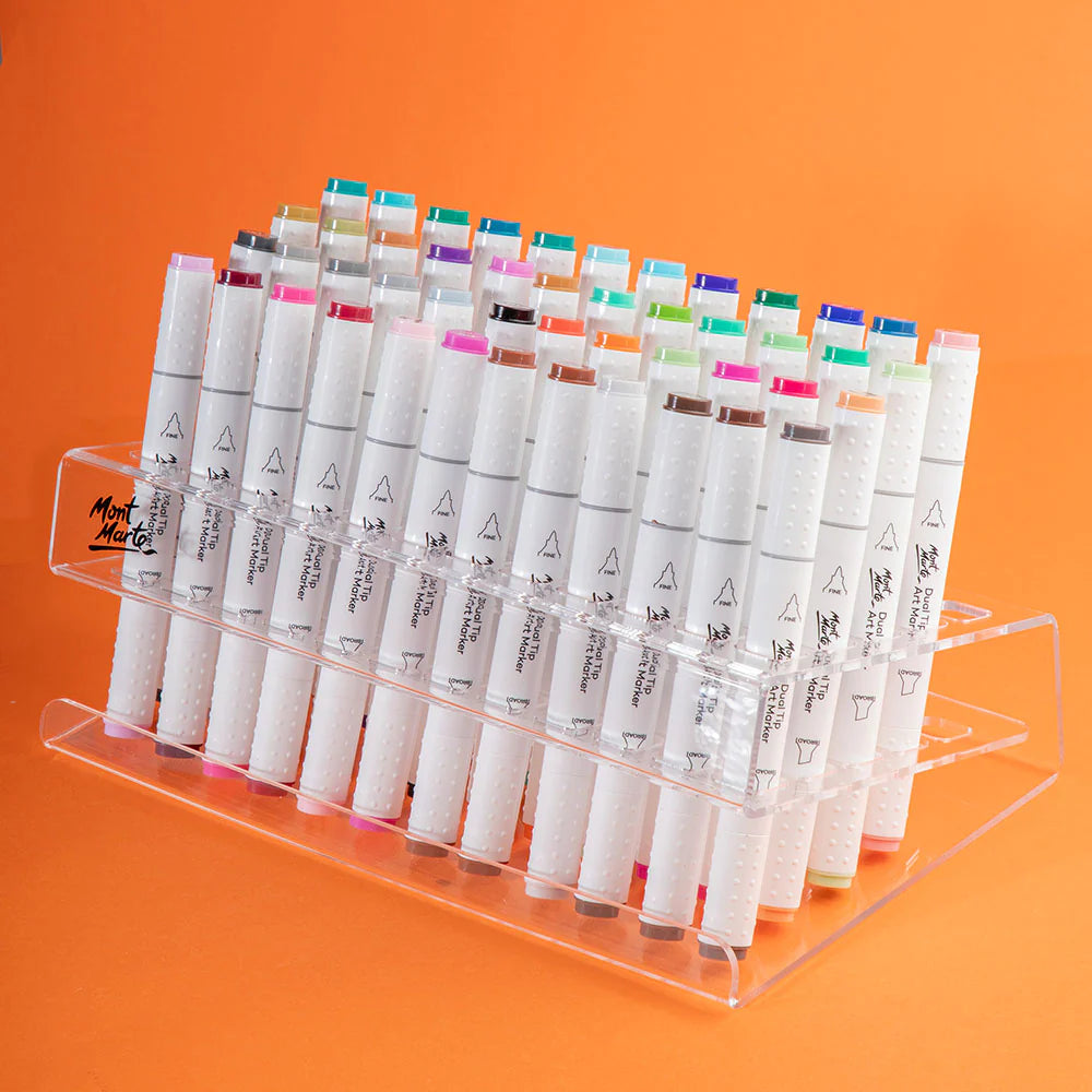 Mont Marte Slanted Stand for Alcohol Markers 60 slot