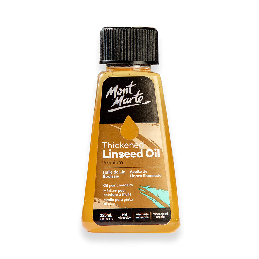 Mont Marte Thickened Linseed Oil 125ml