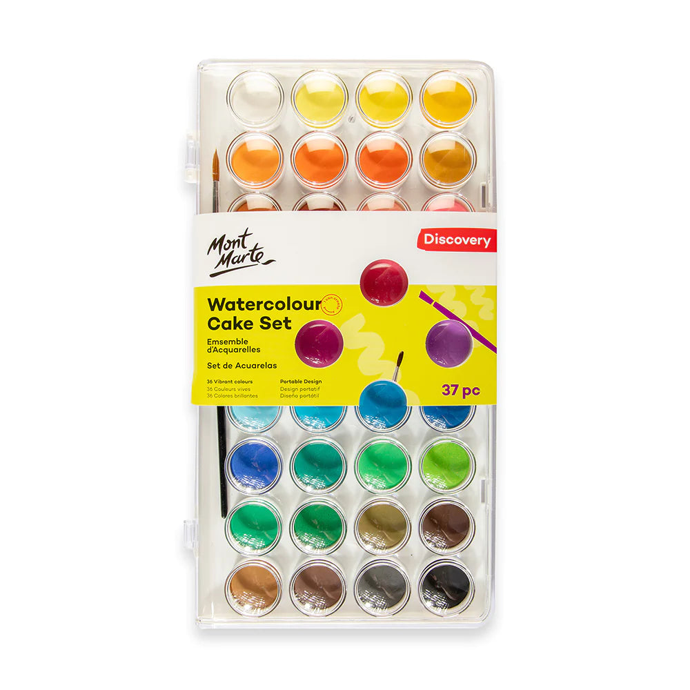 Mont Marte Watercolour Cake set 38pce