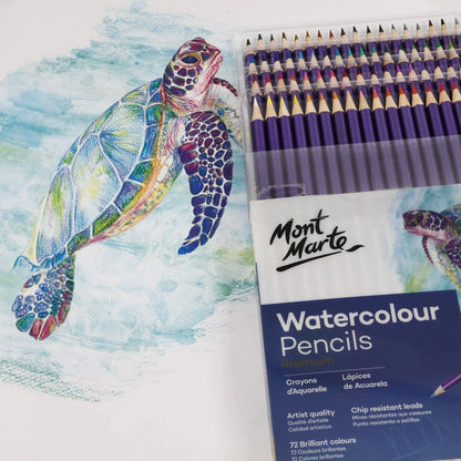 Mont Marte Watercolour Pencils 72pc