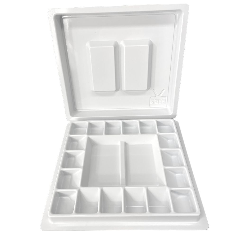 NEEF Travel Stay Wet Palette - 2 wells in lid - 245x275mm