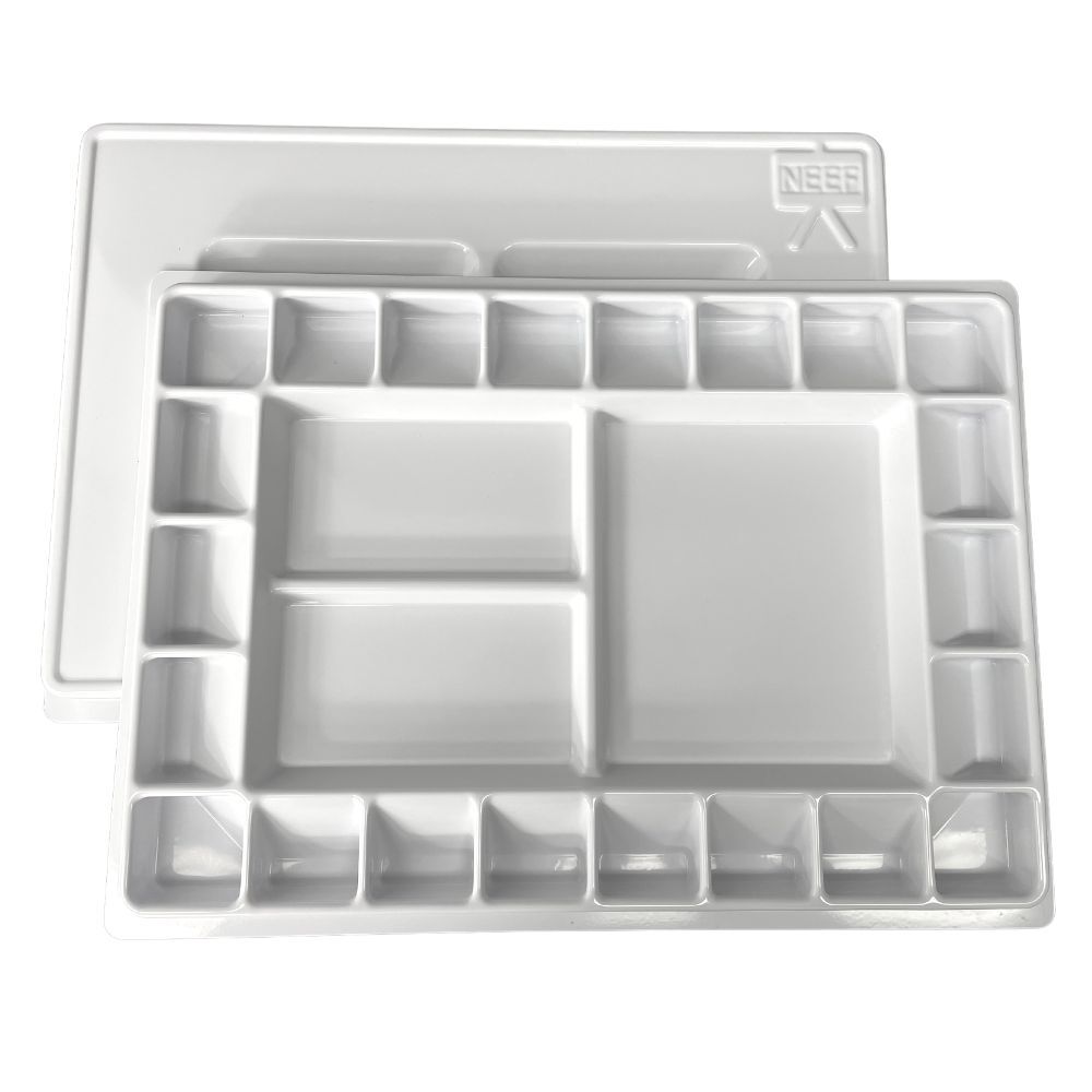 NEEF Travel Stay Wet Palette - 4 wells in lid - 275x395mm