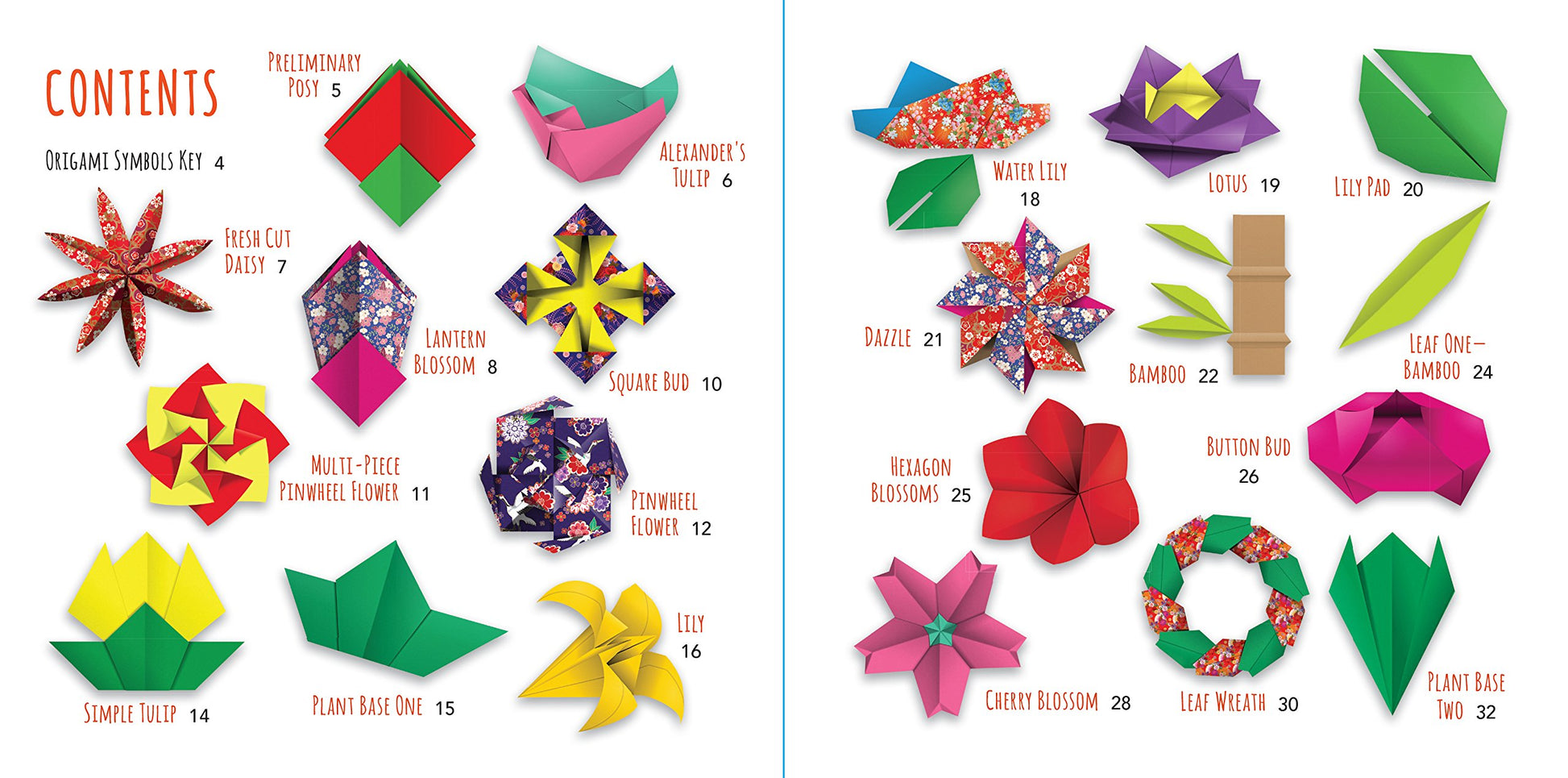 Origami Flowers Kit