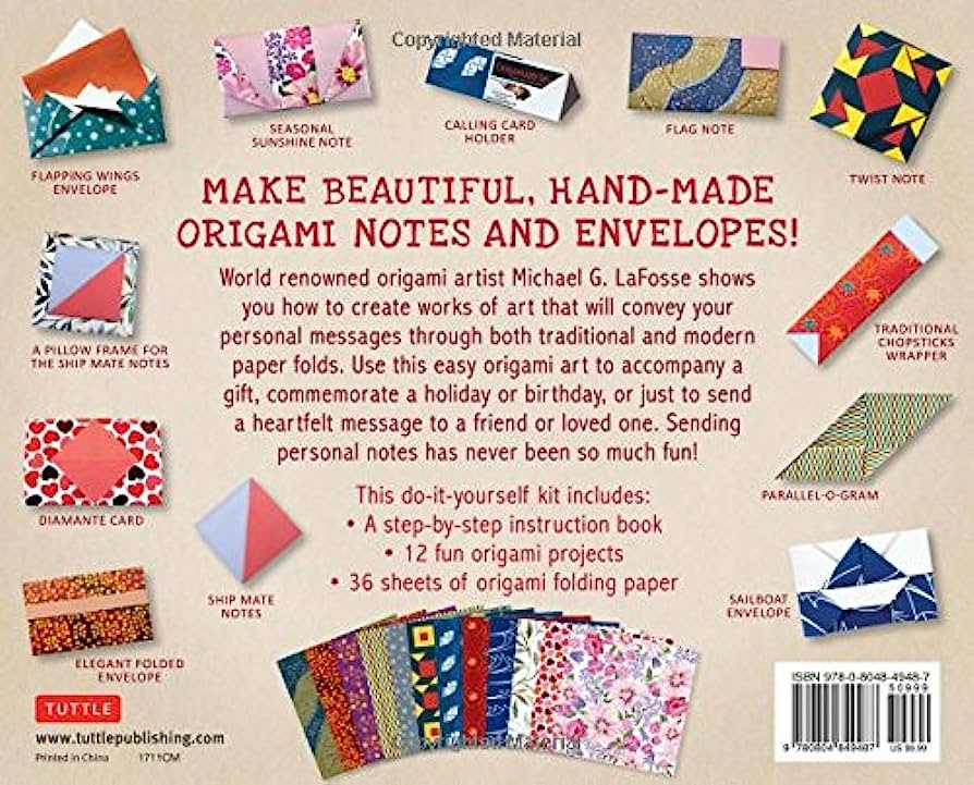 Origami Gift Cards Kit - Tuttle