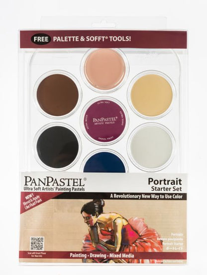 PANPASTEL STARTER SET of 7 - PORTRAIT