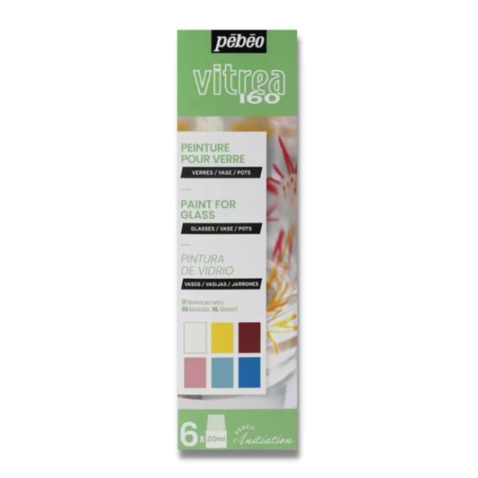 PEBEO Vitrea 160 Discovery Set A Gloss 6 x 20ml