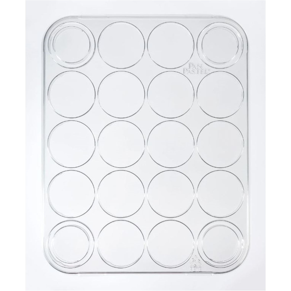 PANPASTEL PALETTE/TRAY w/LID - for 20 COLOURS