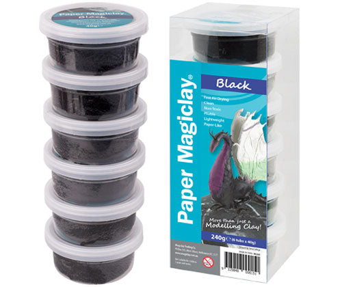 Paper Magiclay 240g Black