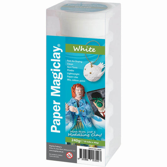 Paper Magiclay 240g White - Magiclay