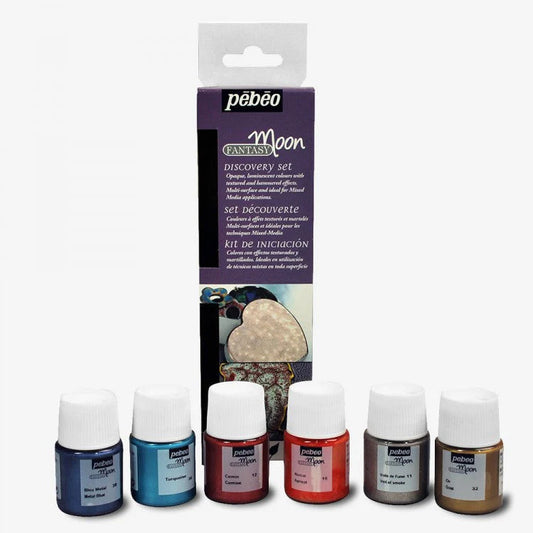 Pebeo Fantasy MOON Discovery Set 6 x 20ml - Pebeo