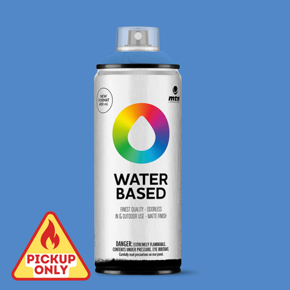 MTN Water-Based Spray Paint 400ml Primary Blue Light