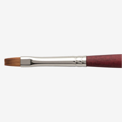 Princeton Velvet Touch 3950 Syn Short Handle Mini Flat Shader