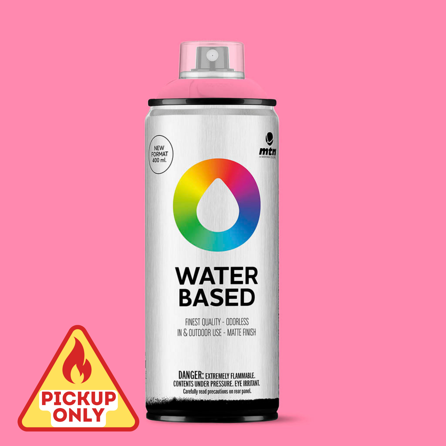 MTN Water-Based Spray Paint 400ml Quinacridone Rose