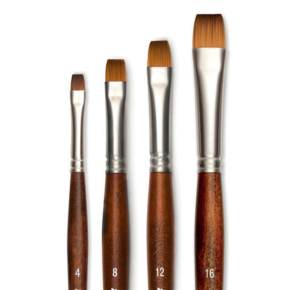 Raphael 8938 Precision Imitation Sable Brush - Short Flat