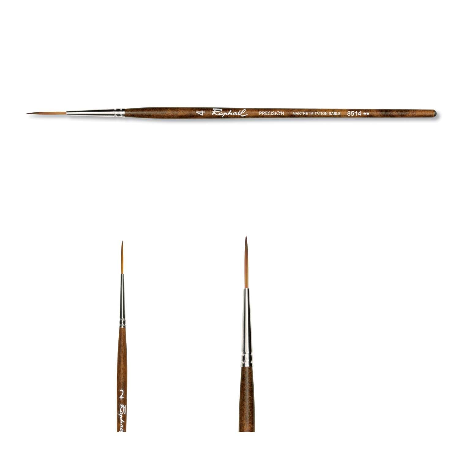 Raphael 8514 Precision Imitation Sable Fine Line Brush - Round