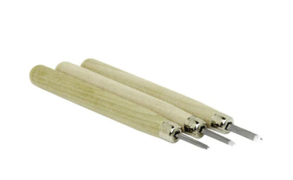 Renoir Wooden Lino Tools 3 pack - Renoir