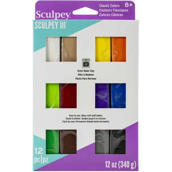 SCULPEY III Multipack 12 x 1oz - CLASSICS