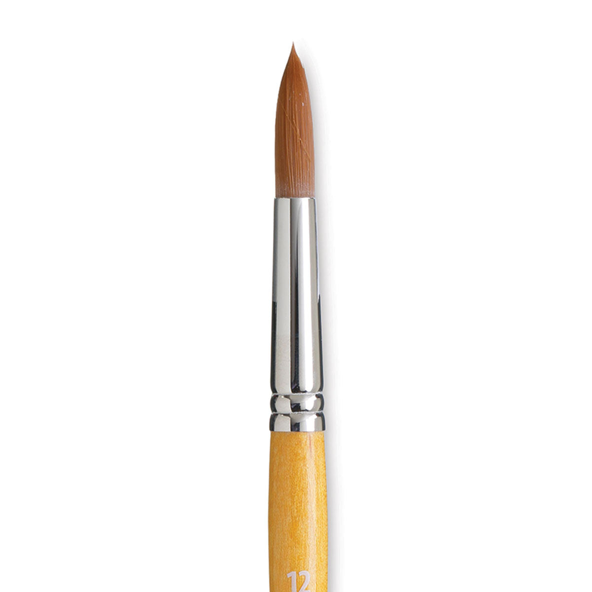 SNAP Brush 9650 Short Handle Gold Taklon Round