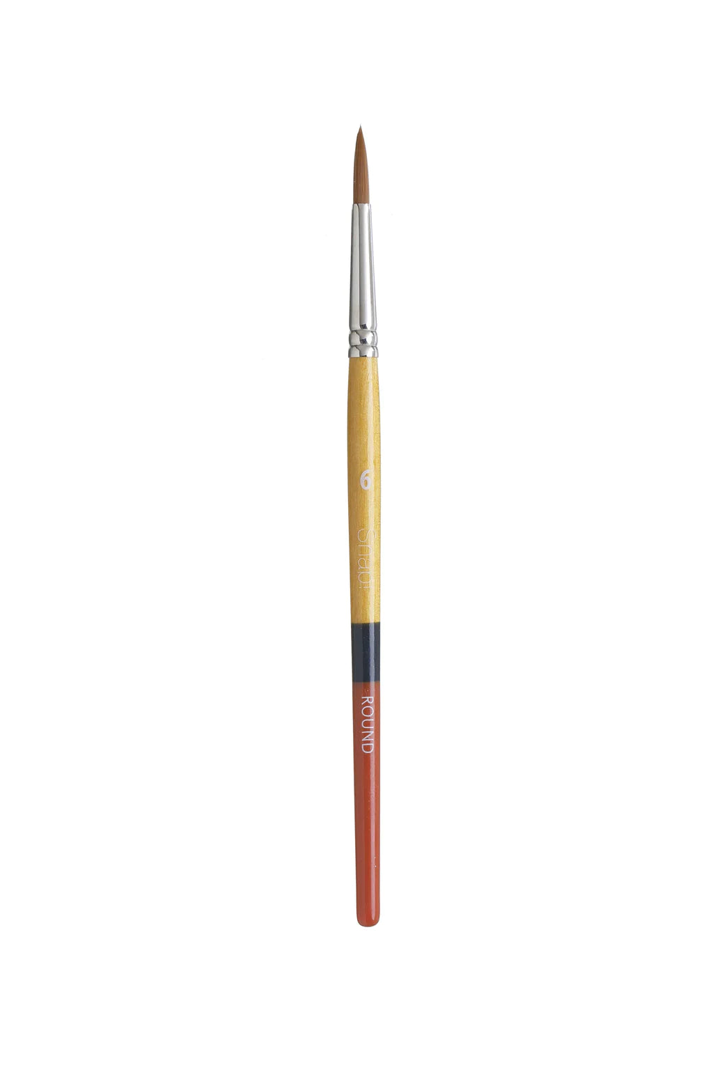 SNAP Brush 9650 Short Handle Gold Taklon Round