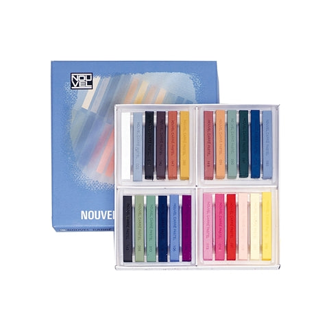 Sakura Carre Pastel 24 Colours Set A