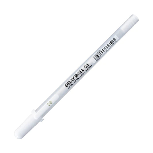 Sakura Gelly Roll Medium Point WHITE