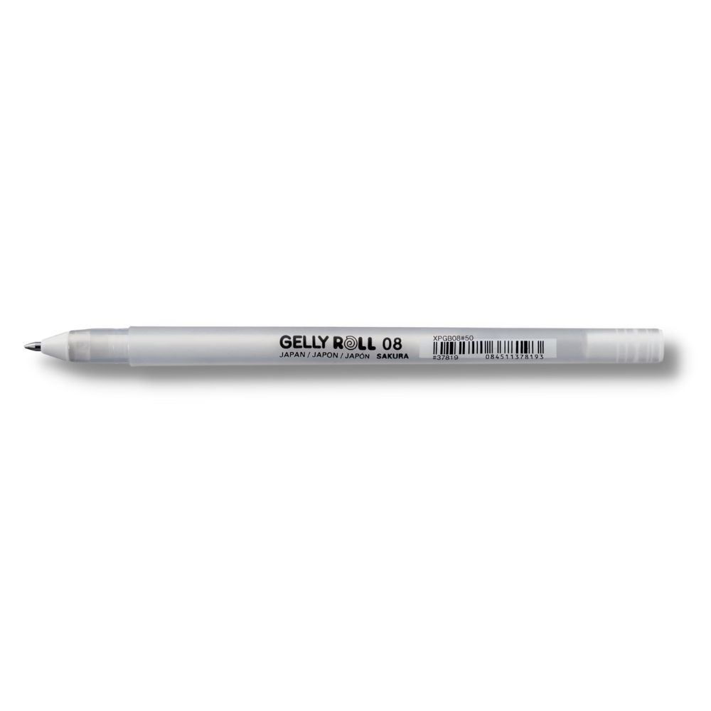 Sakura Gelly Roll Medium Point WHITE