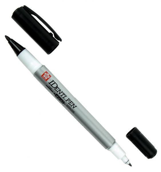 Sakura Identi-Pen Dual Point Black