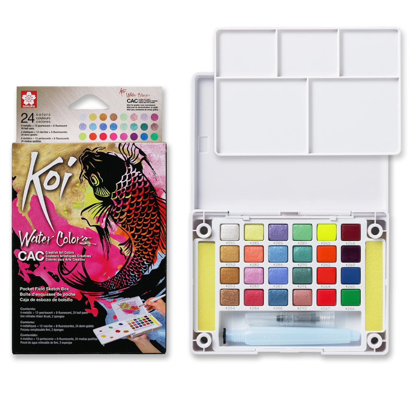 Sakura KOI Creative Art Colours Set 24 Assorted