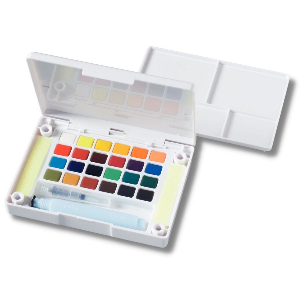 Sakura KOI Watercolour Field Box 24 assorted