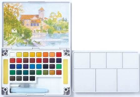 Sakura KOI Watercolour Field Box 36 assorted